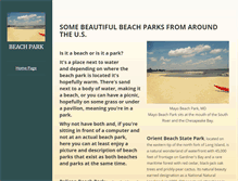 Tablet Screenshot of beachpark.com